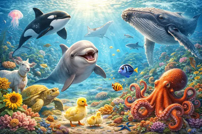Sea Life на английском