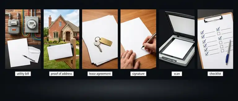 Housing and Utilities Documents auf Englisch