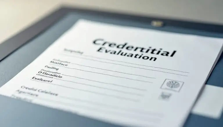 credential evaluation