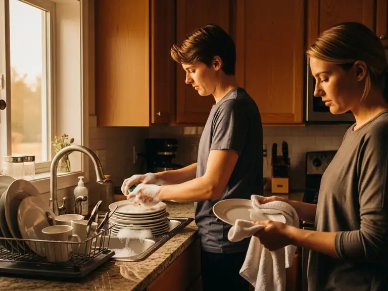do the dishes