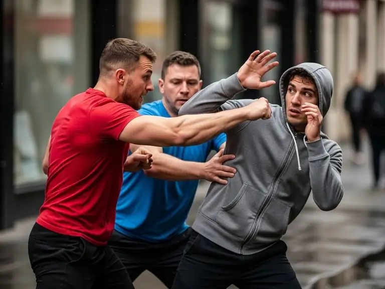 fighting