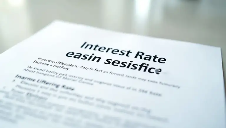 interest rate notice