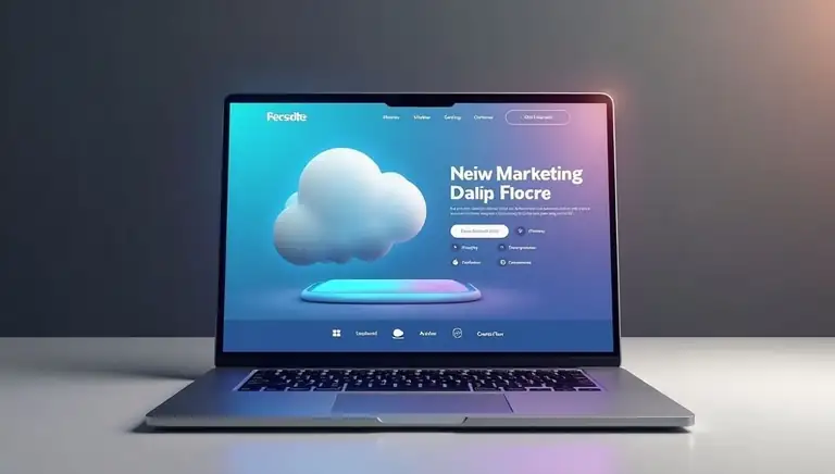 landing page