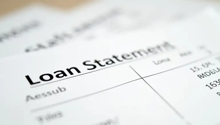 loan statement