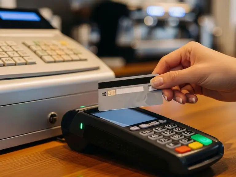 pay with a card