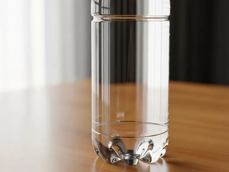plastic water bottle