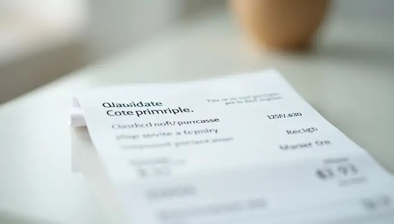 purchase receipt