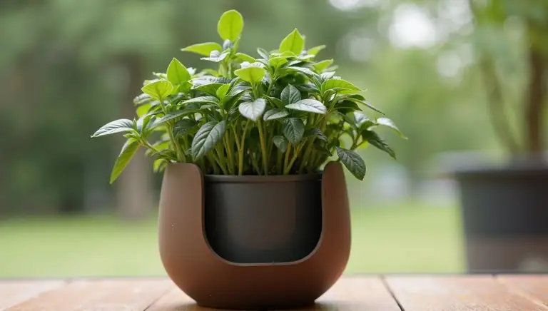 self-watering pot