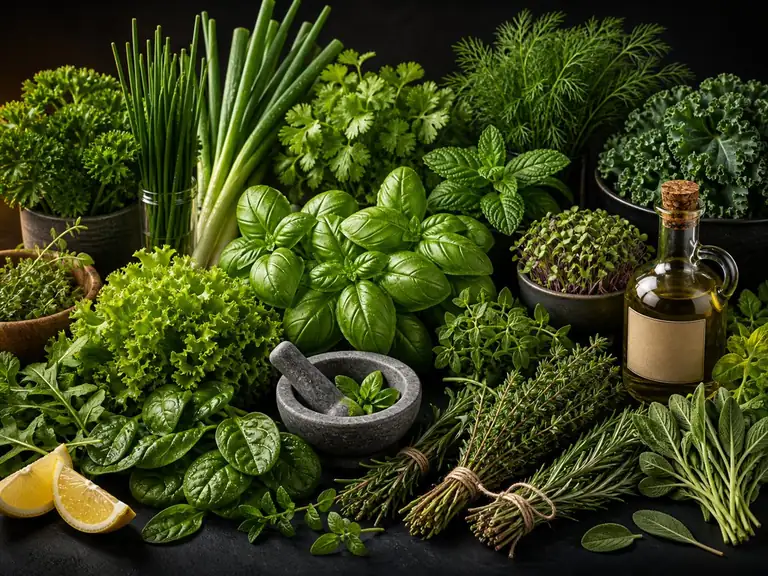 Greens and Herbs