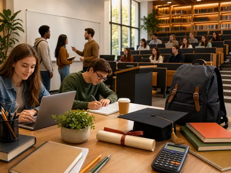 School and University на английском