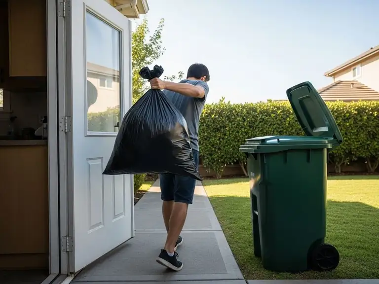 take out the garbage