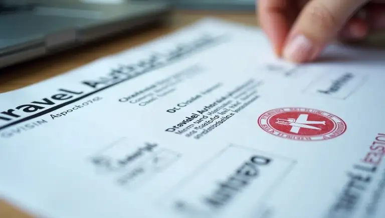 travel authorization