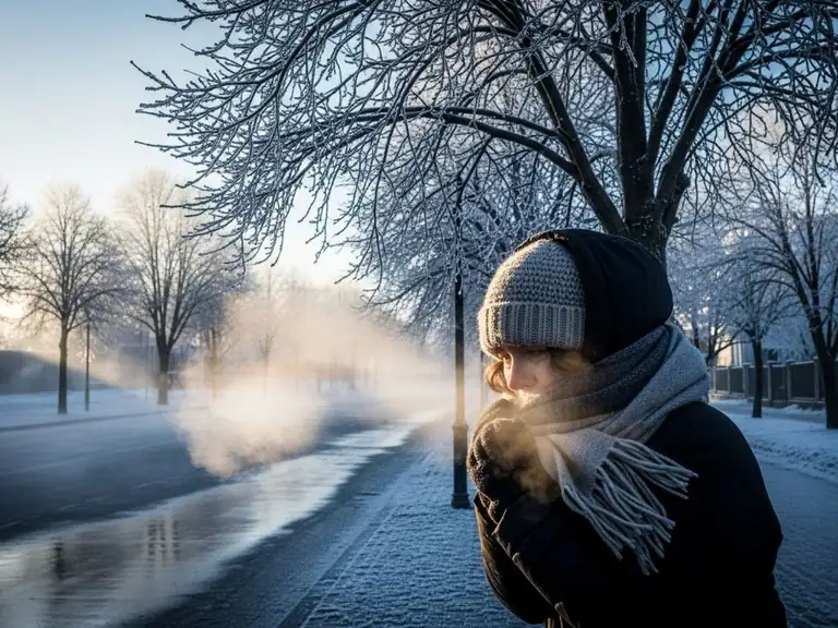 very cold
