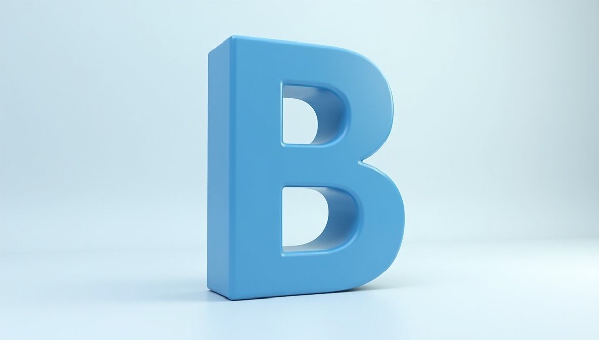 буква B