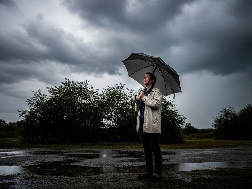 Es sieht nach Regen aus