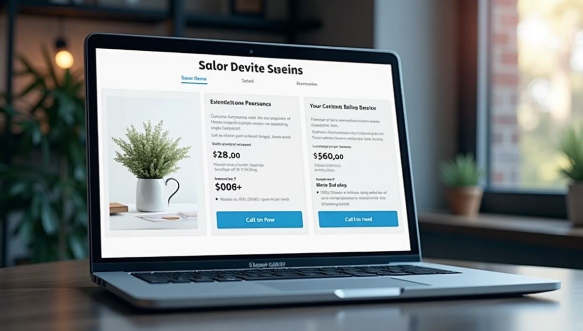 sales page
