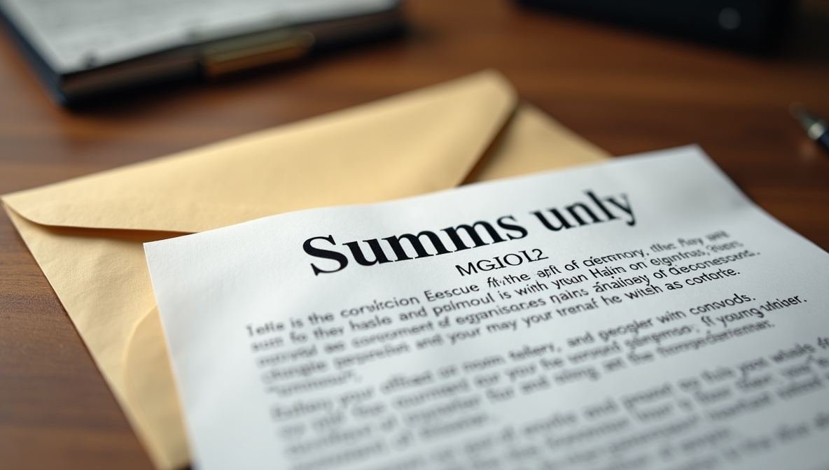 summons