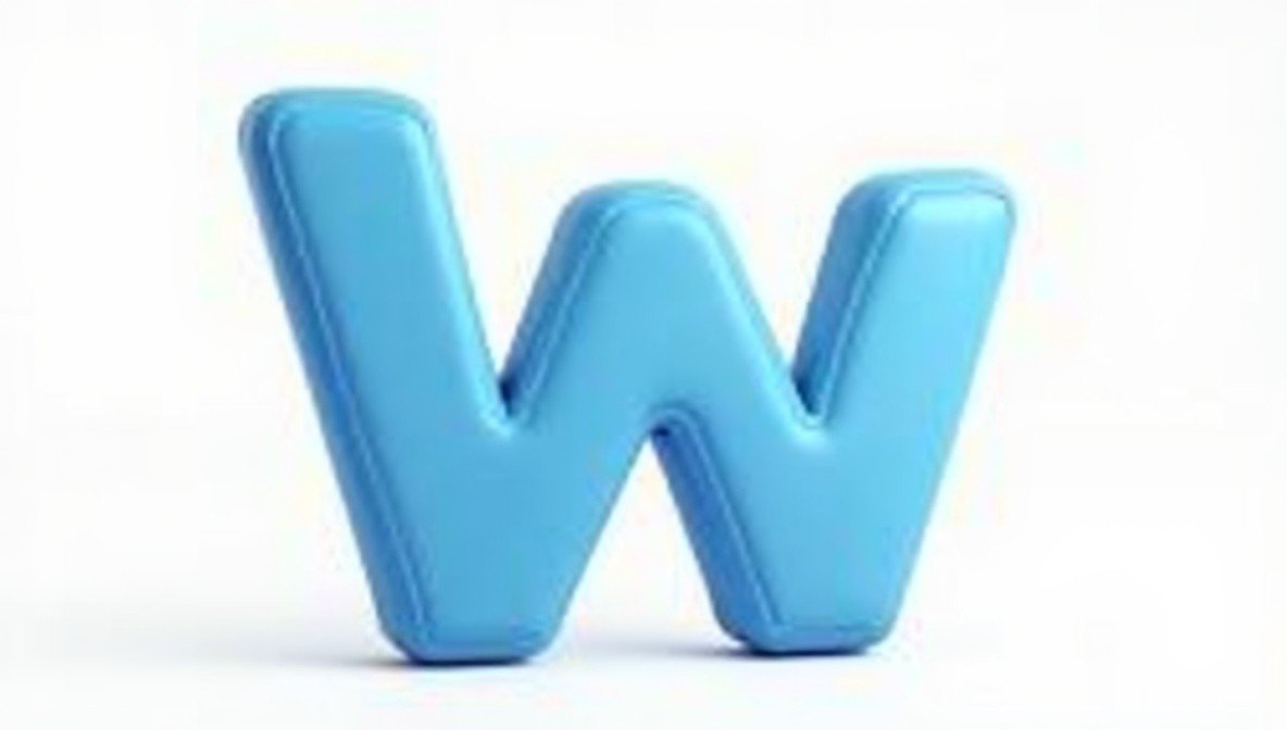 буква W