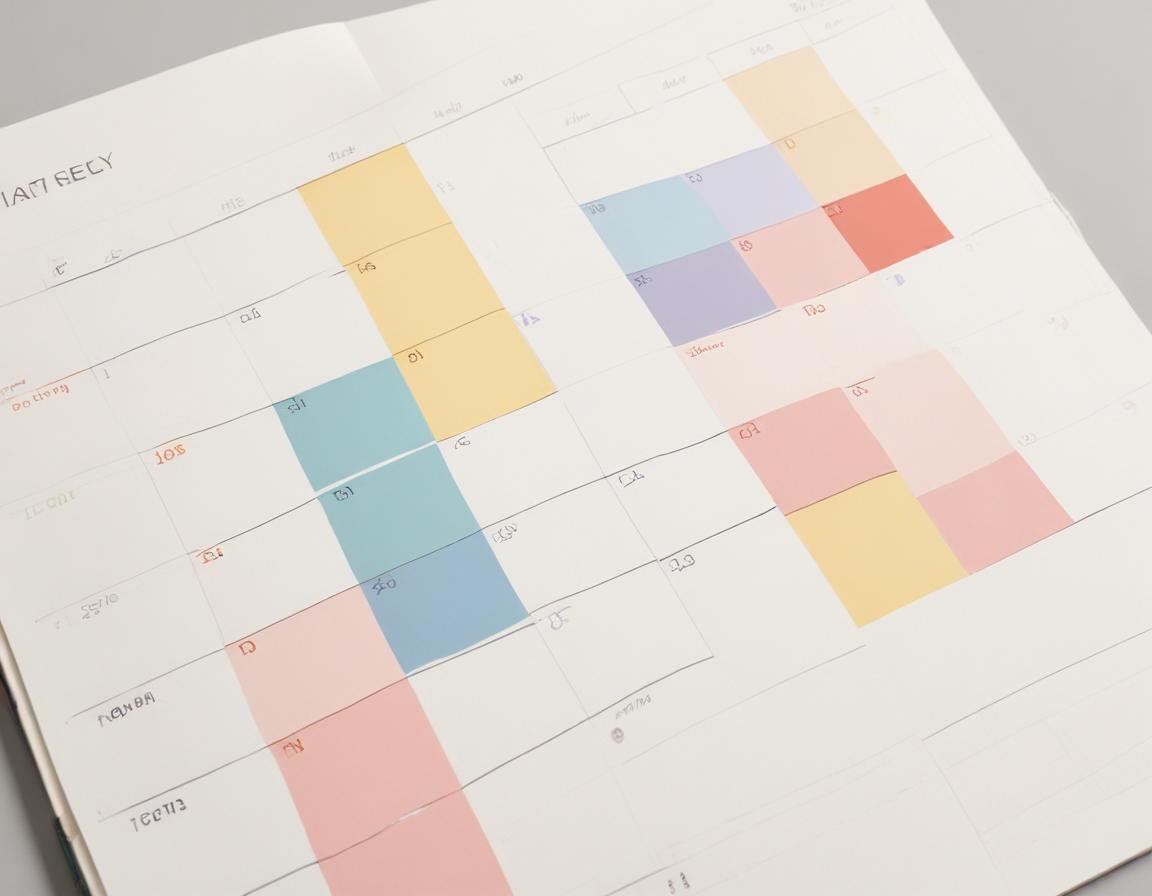 Arbeitszeitplan